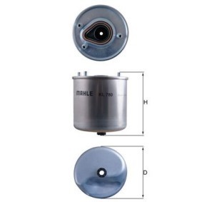 Kraftstofffilter KL 780 von KNECHT günstig für 44,78 € online kaufen