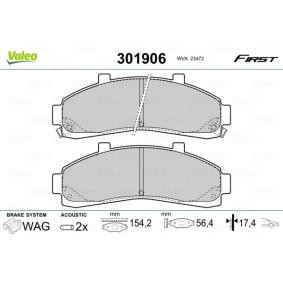 Acquista Kit pastiglie freni da VALEO 301906 a buon mercato per soli 25,16 €