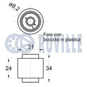 Acquista Smorzatore vibrazioni, Cinghia Poly-V da RUVILLE 56721 a buon mercato per soli 79,68 €