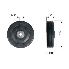 Riemenscheibe, Kurbelwelle TVD1112 von GATES günstig für 91,84 € online kaufen