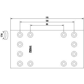 Acquista Kit materiale d'attrito, Freno a tamburo da TEXTAR 1905203 a buon mercato per soli 107,98 €