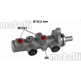 Acquista Cilindro maestro del freno da METELLI 05-0793 a buon mercato per soli 71,92 €