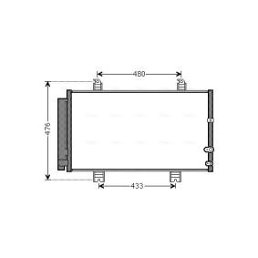 Comprar Condensador, aire acondicionado de AVA COOLING SYSTEMS TO5662D a bajo precio de 271,54 €