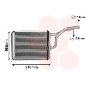 Achetez des Radiateur de chauffage VAN WEZEL 07006137 à prix pour 59,63 €