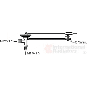Comprar Válvula de expansión, aire acondicionado de VAN WEZEL 53001684 a bajo precio de 42,33 €