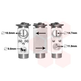 Expansionsventil, Klimaanlage 59001172 von VAN WEZEL günstig für 27,60 € online kaufen