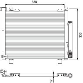 Klimakondensator 814229 von VALEO günstig für 345,84 € online kaufen