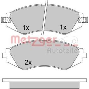 Bremsbeläge 1170391 von METZGER günstig für 33,06 € online kaufen