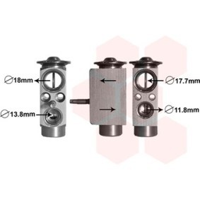 Expansionsventil, Klimaanlage 59001162 von VAN WEZEL günstig für 91,85 € online kaufen
