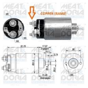 Compre Interruptor electromagnético, motor de arranque da MEAT & DORIA 46007 a um preço baixo por 37,03 €