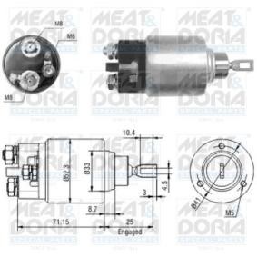 Magnetschalter, Anlasser 46044 von MEAT & DORIA günstig für 33,69 € online kaufen