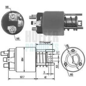 Acquista Elettromagnete motorino avviamento da HOFFER 6646111 a buon mercato per soli 33,38 €