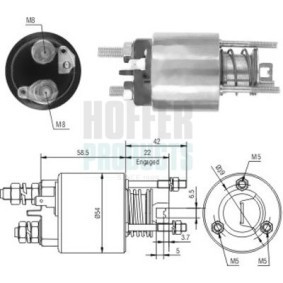 Comprar Solenoide de arranque de HOFFER 6646121 a bajo precio de 30,44 €