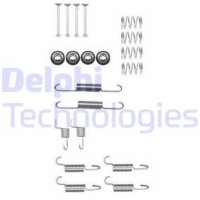 Compre Kit de accesorios de las zapatas de freno de DELPHI online para Trax I (U200) a precios moderados
