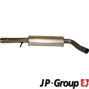 Mittelschalldämpfer für AUDI von JP GROUP