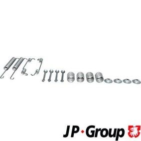Comprar Juego de accesorios, zapatas de freno de JP GROUP 1563950510 a bajo precio de 7,13 €