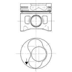 Kolben 94430700 von KOLBENSCHMIDT günstig für 156,31 € online kaufen