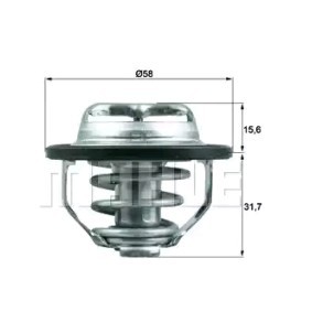 Köp Termostat, kylvätska av MAHLE ORIGINAL TX 122 82 till det låga priset 345,69 kr