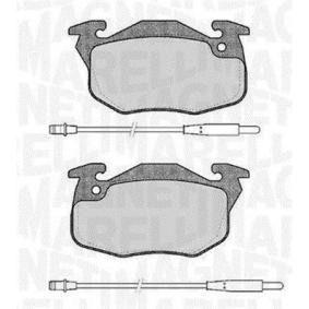 Acquista Kit pastiglie freni da MAGNETI MARELLI 363916060168 a buon mercato per soli 36,61 €