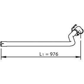 Achetez des Tuyau d'échappement DINEX 36510 à prix pour 89,19 €
