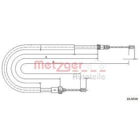 Handbremsseil 10.6034 von METZGER günstig für 13,83 € online kaufen