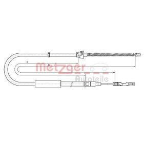 Acquista Cavo freno a mano da METZGER 10.7515 a buon mercato per soli 15,25 €