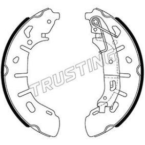 Achetez des Jeu de mâchoires de frein TRUSTING 034.124 à prix pour 97,13 €