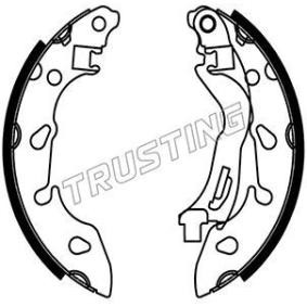 Achetez des Jeu de mâchoires de frein TRUSTING 034.125 à prix pour 62,38 €