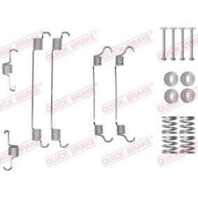 Zubehörsatz, Bremsbacken 105-0820 von KAWE günstig für 9,04 € online kaufen