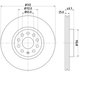 Comprar Disco de freno de Barum BAR25158 a bajo precio de 42,27 €