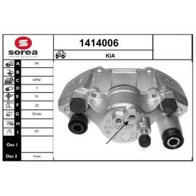 Bremssattel 1414006 von SNRA günstig für 108,13 € online kaufen