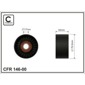Comprar Polea inversión / guía, correa poli V de CAFFARO 146-00 a bajo precio de 14,08 €