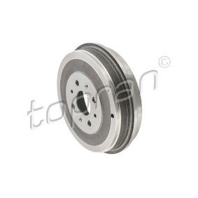 Achetez des Tambour de frein TOPRAN 207 657 à prix pour 41,00 €