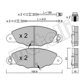 Bremsbeläge 22-0334-0 von METELLI günstig für 52,31 € online kaufen