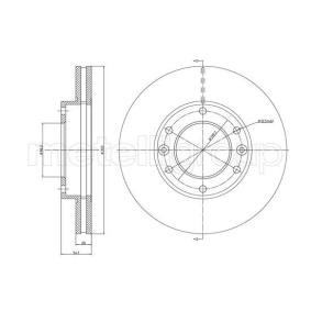 Bremsscheibe für MG von METELLI