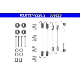 Compre Kit de acessórios, maxilas do travão da ATE 03.0137-9228.2 a um preço baixo por 12,06 €