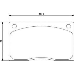 Bremsbeläge 363710201266 von MAGNETI MARELLI günstig für 27,61 € online kaufen