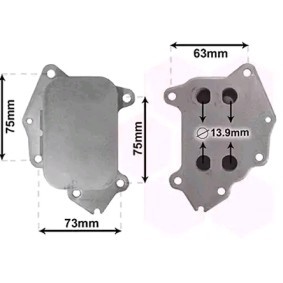 Ölkühler 40003396 von VAN WEZEL günstig für 32,95 € online kaufen