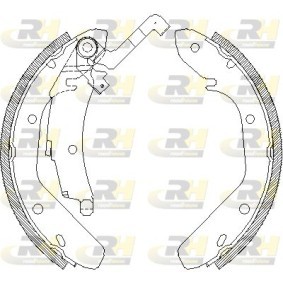 Bremsbackensatz 4024.01 von ROADHOUSE günstig für 29,98 € online kaufen