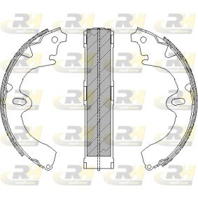 Bremsbackensatz 4097.01 von ROADHOUSE günstig für 20,29 € online kaufen