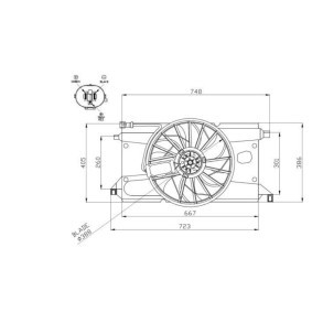 Køb Køleventilator af NRF 47266 til den lave pris 1680,60 DKK