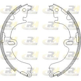 Bremsbackensatz 4380.01 von ROADHOUSE günstig für 24,97 € online kaufen