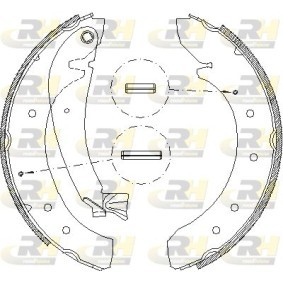 Bremsbackensatz 4719.00 von ROADHOUSE günstig für 32,82 € online kaufen