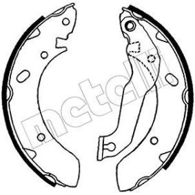 Bremsbackensatz 53-0166 von METELLI günstig für 33,03 € online kaufen