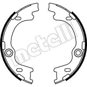 Bremsbackensatz, Feststellbremse 53-0185 von METELLI günstig für 32,53 € online kaufen