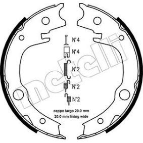 Bremsbackensatz, Feststellbremse 53-0443K von METELLI günstig für 55,32 € online kaufen