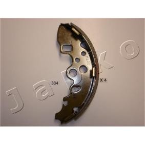 Achetez des Jeu de mâchoires de frein JAPKO 55334 à prix pour 33,11 €