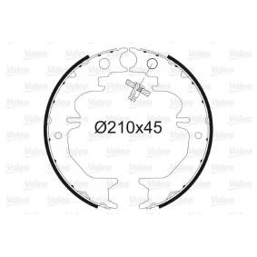 Bremsbackensatz, Feststellbremse 564142 von VALEO günstig für 52,63 € online kaufen
