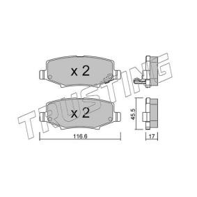 Bremsbeläge 880.0 von TRUSTING günstig für 105,10 € online kaufen