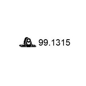 Compre Suporte, sistema de escape da ASSO 99.1315 a um preço baixo por 47,03 €